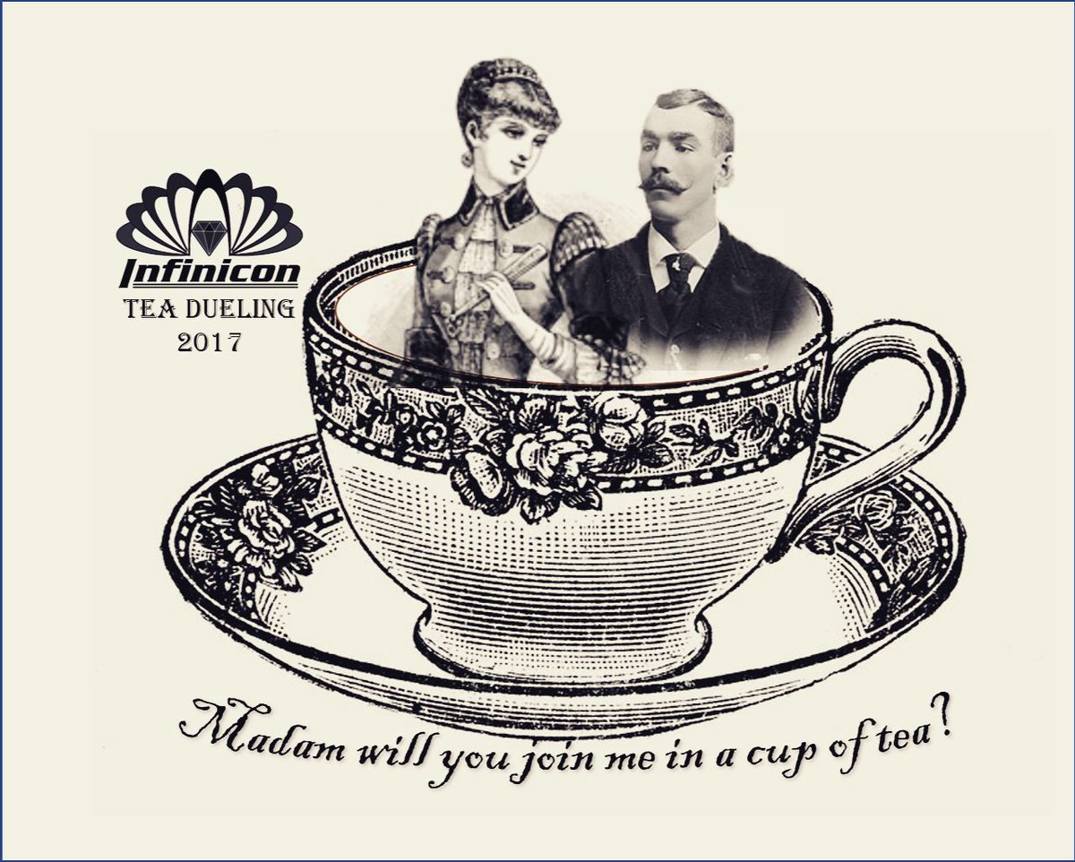 #Infinicon has Tea Dueling! An epic Steampunk wknd (part of 200+events @ Infinicon) #steampunk #dfw  #teadueling infinicon.net