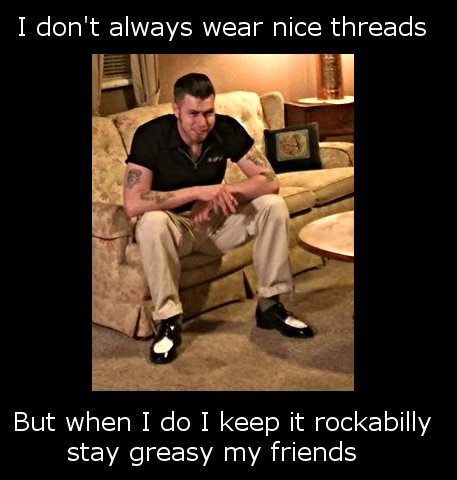 kryptic_art's tweet photo. It's true! #rockabilly #rockabillymemes #greasermemes #greaserlife #madman #krypticart https://t.co/yuKrabC9mm