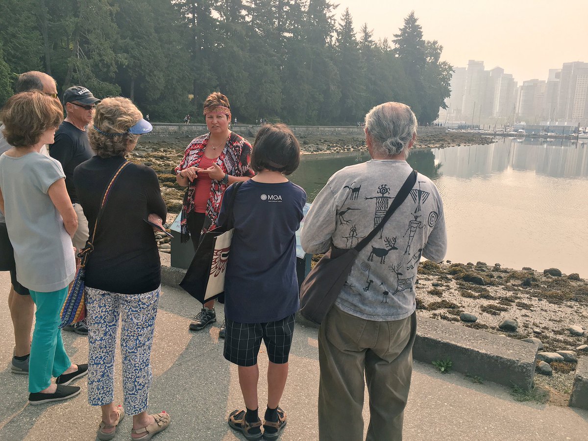 AboriginalEco's tweet photo. #SpokenTreasures - the history of #Vancouver and #StanleyPark through Indigenous eyes is growing in popularity #walkingtours #TalaysayTours https://t.co/rEImSpel5o