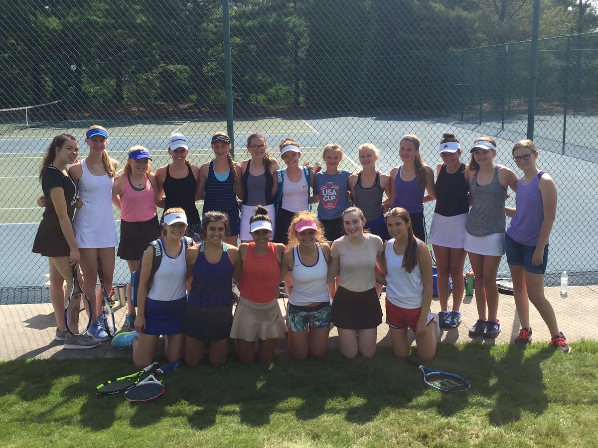 Kohler Bombers Tennis Team competing in Challenge Week. Lots of great action and a very talented group of girls!!