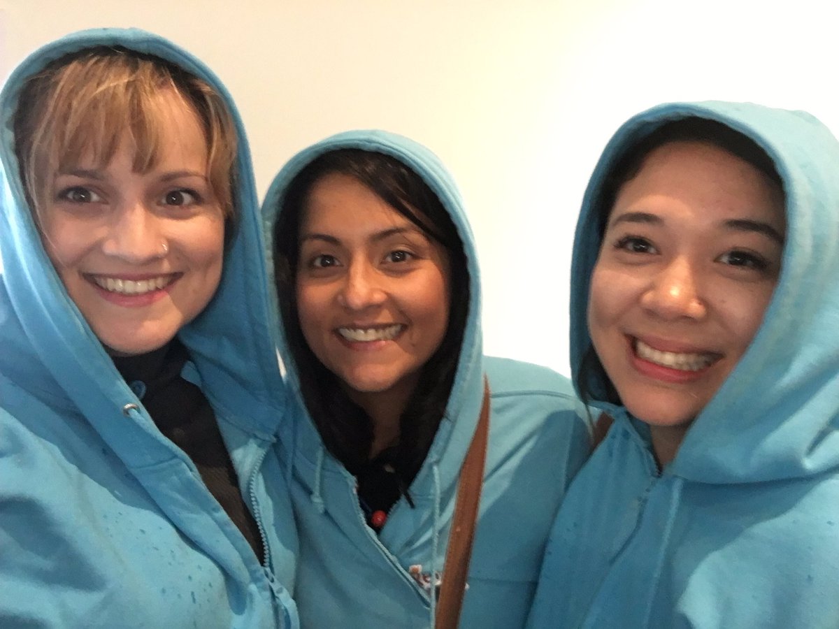 MegFixers's tweet photo. Spot the @FixersUK team in our matching hoodies... @bubbledropuk we're on our way @jenny_fixers @NeemaFixers https://t.co/DHyXh7LpRi