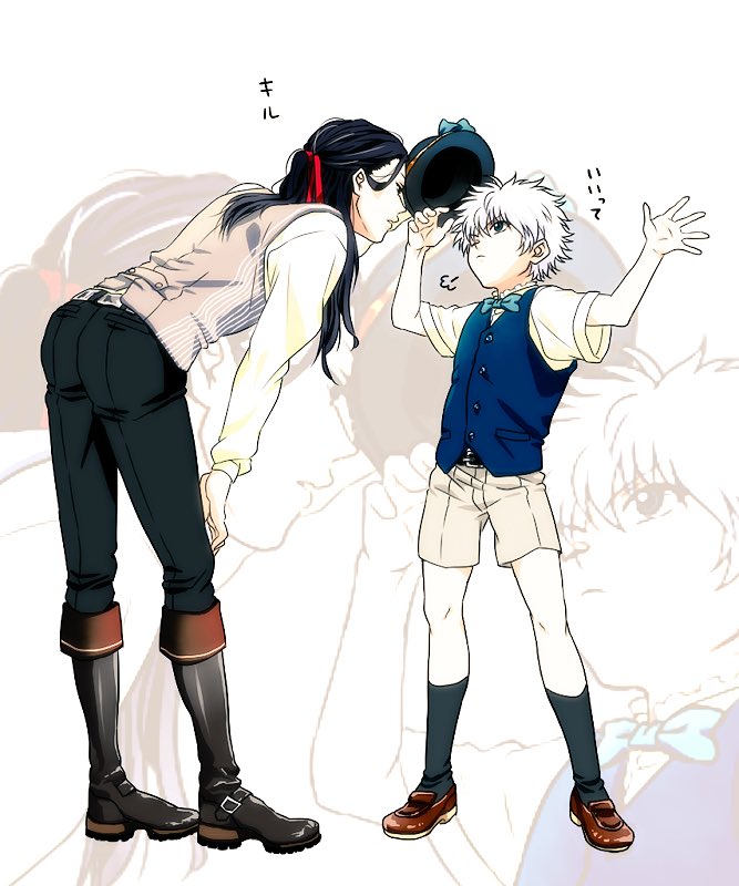 Okita Na Twitteru リクエストボックスよりヨーロッパのお坊ちゃん風キルア キルアです キルアです 2回目 あれこれ着せ替えしまくってたら見兼ねた兄貴まで来ちゃいましt アニメは特にですけどこの2人体格差やばくないですか ドリームしかありませんよね んんんん