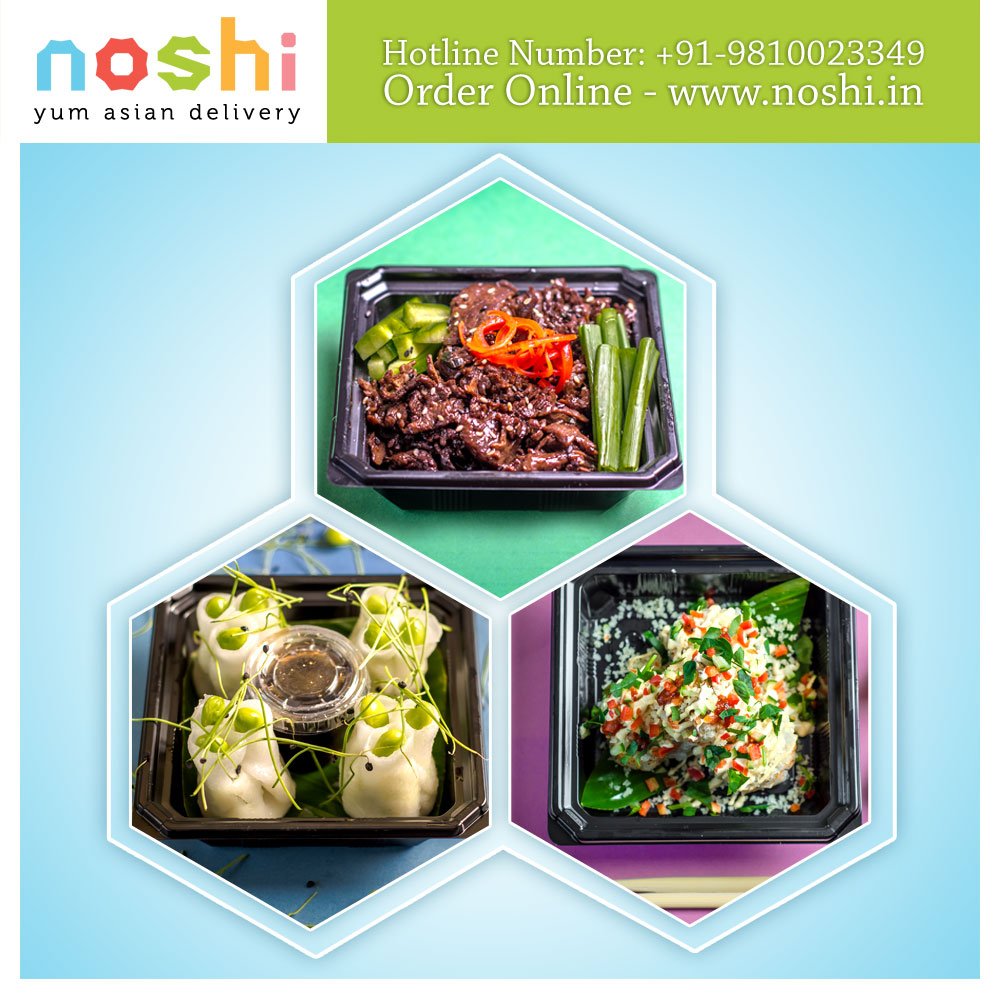 An exquisite three course meal for your mid week hunger pangs
#noshidelivery #asiancuisine #sushi #dimsums #orderonline #foodie #delhifoodie