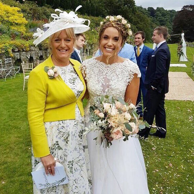 Ruth Milliam real bride: Charlotte / Can't wait for the professional photos! #bride #weddingdress #WeddingWednesday #wedding #engaged