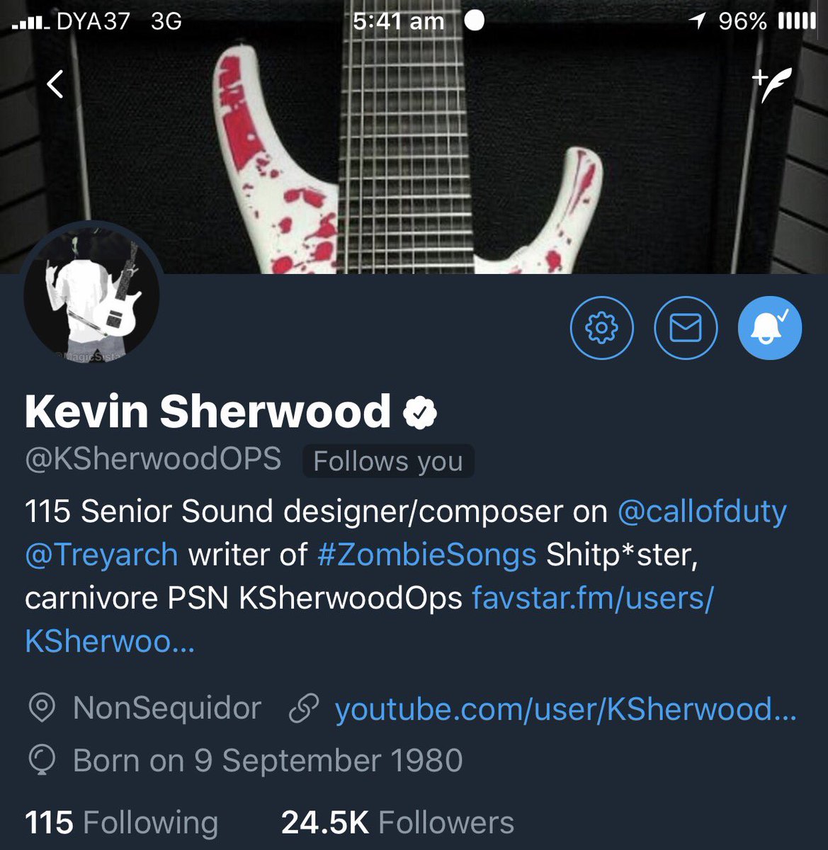 DYA_37's tweet image. Don't take me seriously Kevin, but bro your last following is @Treyarch and they still don't follow you back? Interesting? (Don't kill me)