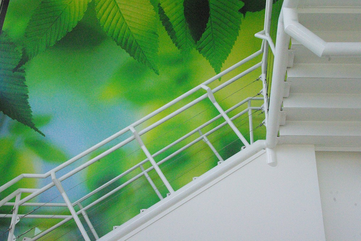 Naturally, wall art pieces are also a sophisticated way to communicate your brand identity, messages and ethos to employees and visitors.