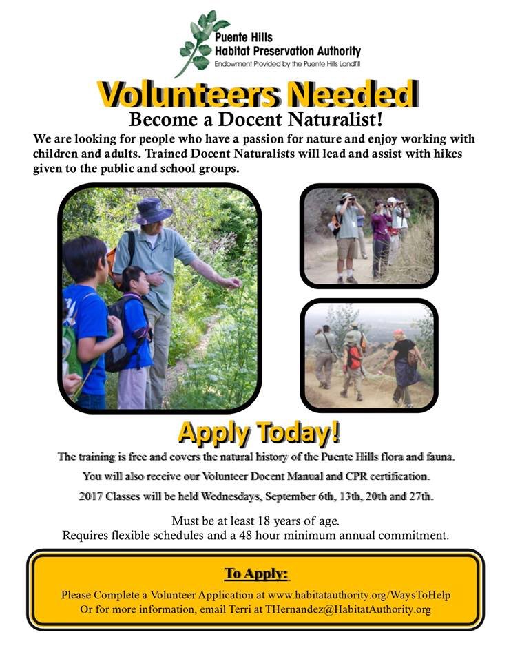 PHHPA's tweet image. Love our natural resources, being part of community, giving back? Why not become a docent? For more info habitatauthority.org/ways-to-help/