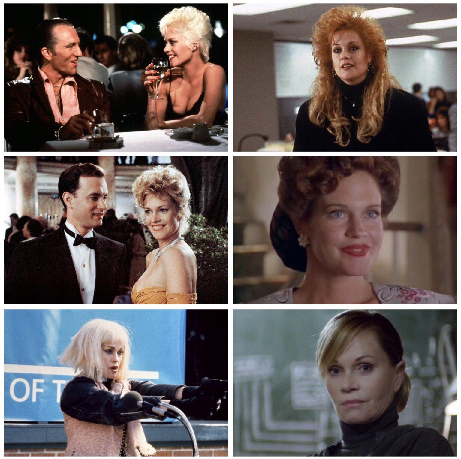  Happy 60th birthday to Melanie Griffith! Some highlights: 