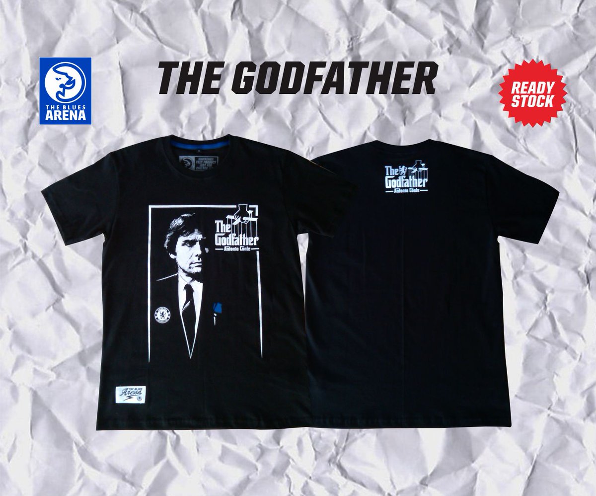 Theblues_Arena's tweet photo. READY STOCK | THE GODFATHER | SIZE S M L XL XXL | IDR 95K  | WA 085222919161 &amp; BBM 30FDDD25 https://t.co/LJcCxcxhNE
