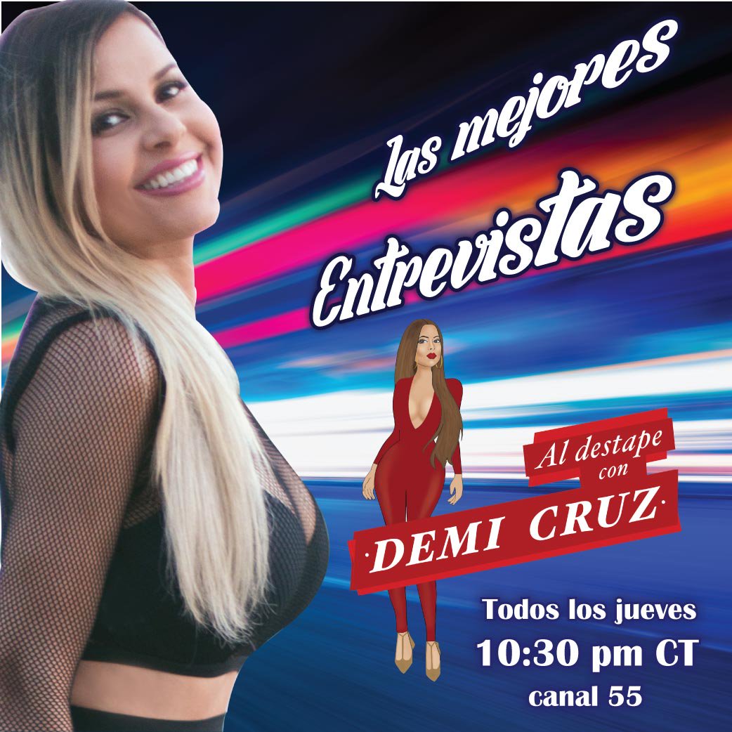 demicruz's tweet photo. El #Jueves #Disfruta de las #Mejores #Entrevistas en tu #ProgramaDeTv #aldestapecondemicruz desde las 10:30 pm CT por el #Canal55 #LosEspero https://t.co/mPBqaUePvG