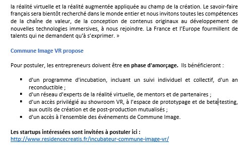 louriealexandre's tweet image. Un incubateur de création en #VR ouvrira à la rentrée dans la fabrique de ciné @communeimage93 ! #staytuned! cc @antoine_lefu