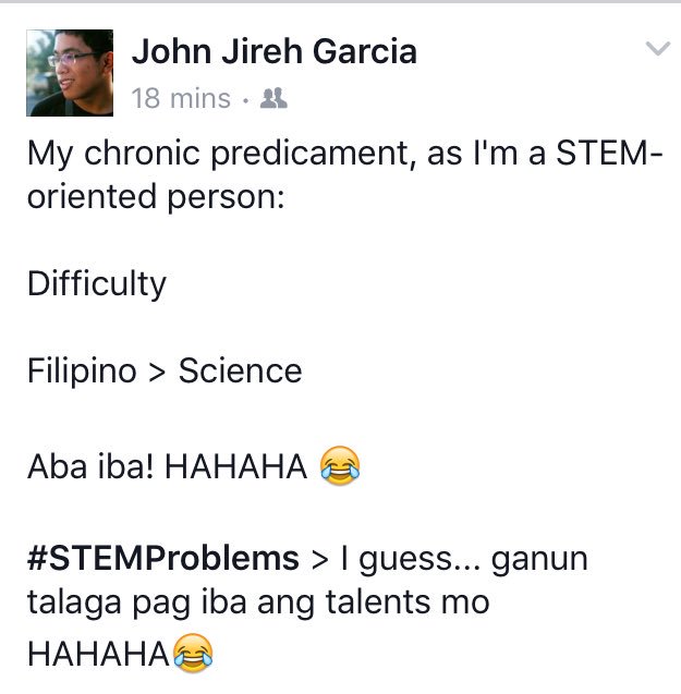 CayleBunyeah's tweet image. Iba talaga si papi #STEMproblems