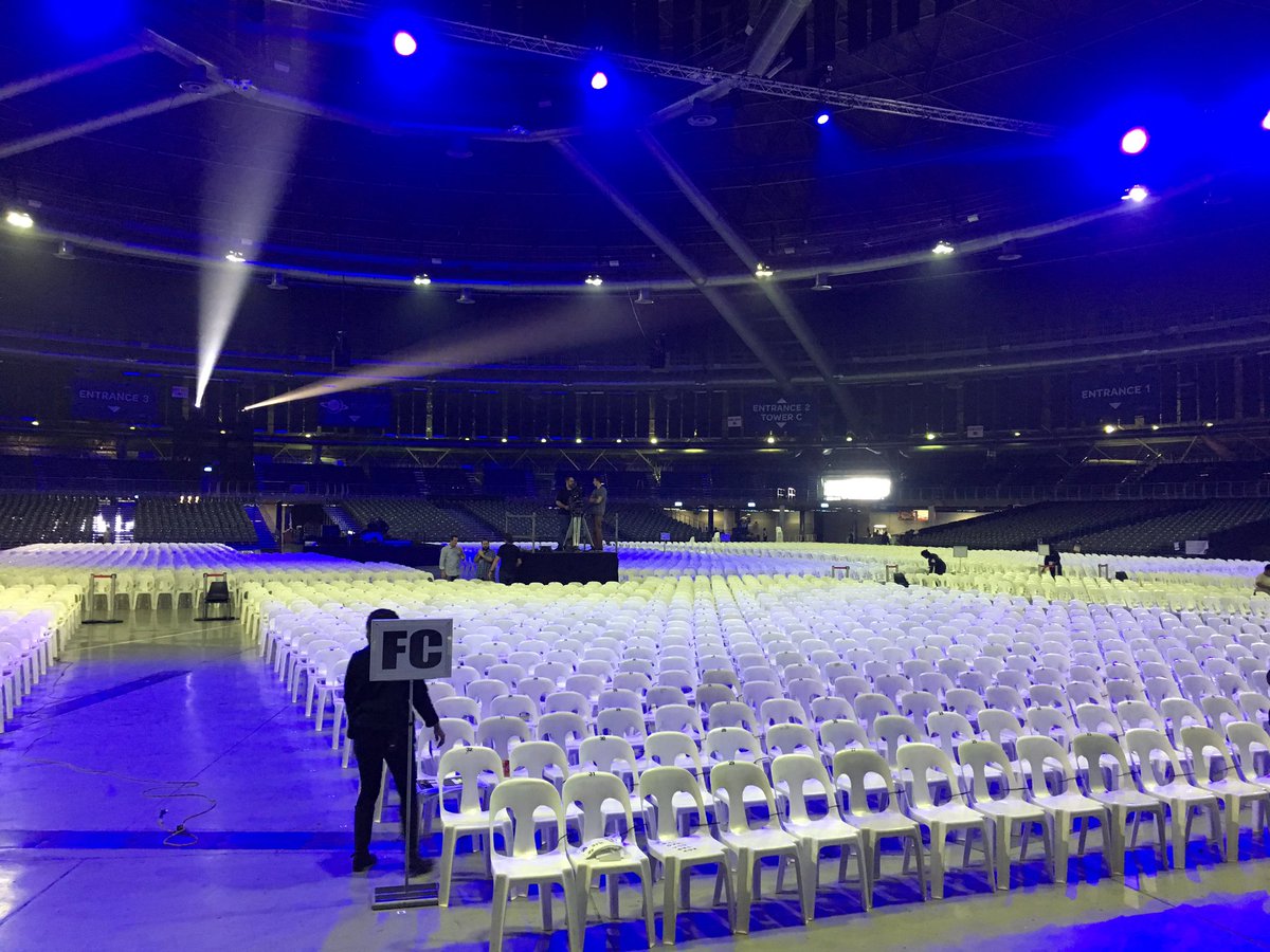 5 hours to go! There's a Gupta on my stoep! Brought to you by <a href="/MNet/">M-Net</a> . Can't wait to fill this with people and laughter!