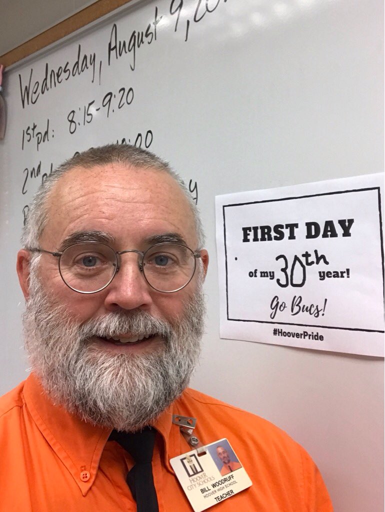 Go Bucs!
#hooverpride 
#firstdayof30thyear
#showtime