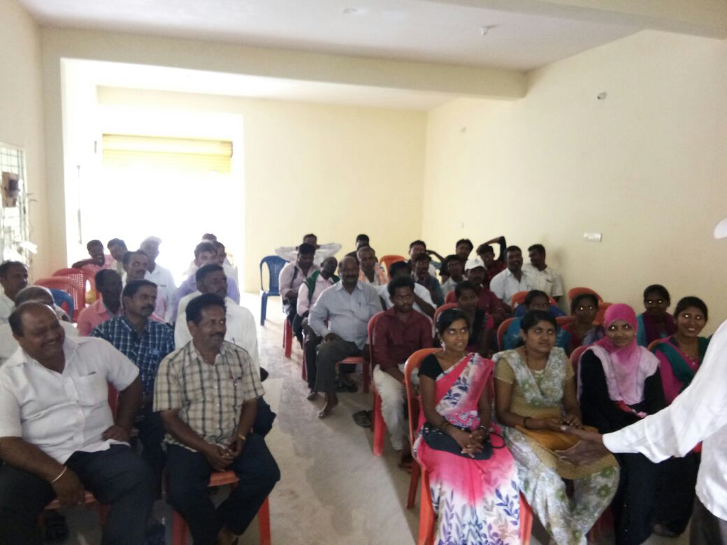 AIGDSU metting in madhugiri under Tumkur division