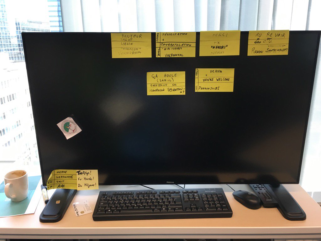 UserBillyT's tweet image. Nice post-it wall