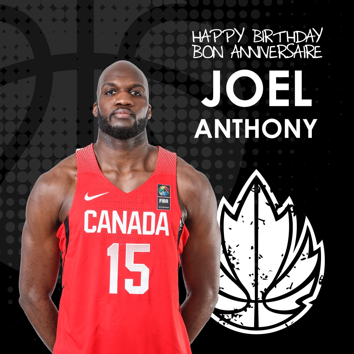 Happy Birthday Bon Anniversaire Joel Anthony 
