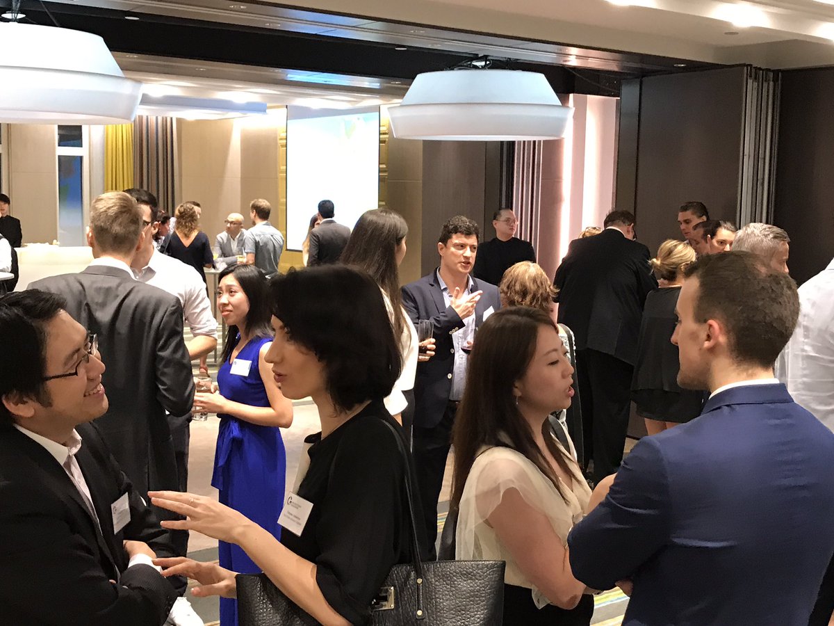 GICGCCHongKong's tweet photo. A warm summer's night w/ ~ 200  #GCCHK #FCCIHK #DCCHK #SwedCham cheerful guests enjoying the skyline &amp;  conversations from @ParkLaneHotelHK https://t.co/PT4fzmYLMt