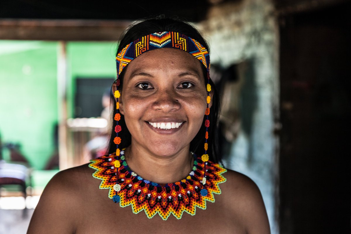UNFPA's tweet photo. We are here. We are strong. We are Indigenous. Happy #IndigenousDay! Learn more @UN today: https://t.co/JG1Ir9Qq1l #WeAreIndigenous https://t.co/go9dQs5Emh