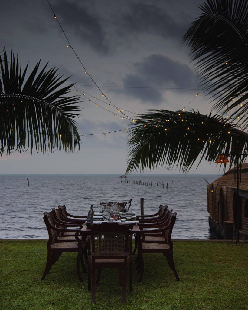 newrak's tweet photo. It was a magical evening at the welcome dinner, my idea of it, by the lake, made possible by the wonderful team at @kumarakomklr https://t.co/gXrsJOzZkQ
