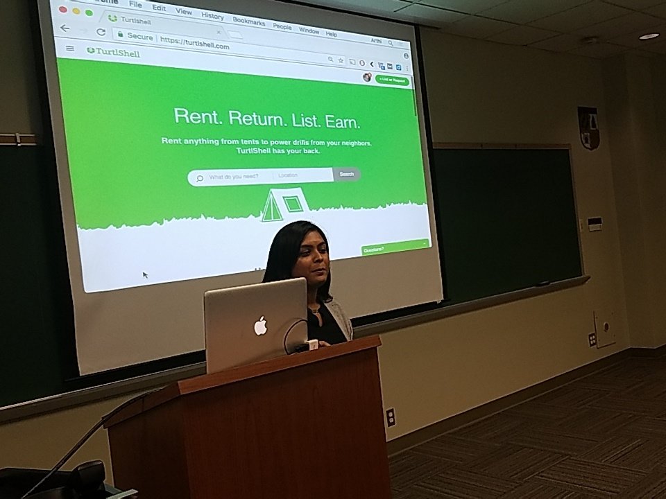 TechBreakfast's tweet photo. Orthi Rabbane @turtlshell presenting  at Columbia  @TechBreakfast https://t.co/bzDofAqORr