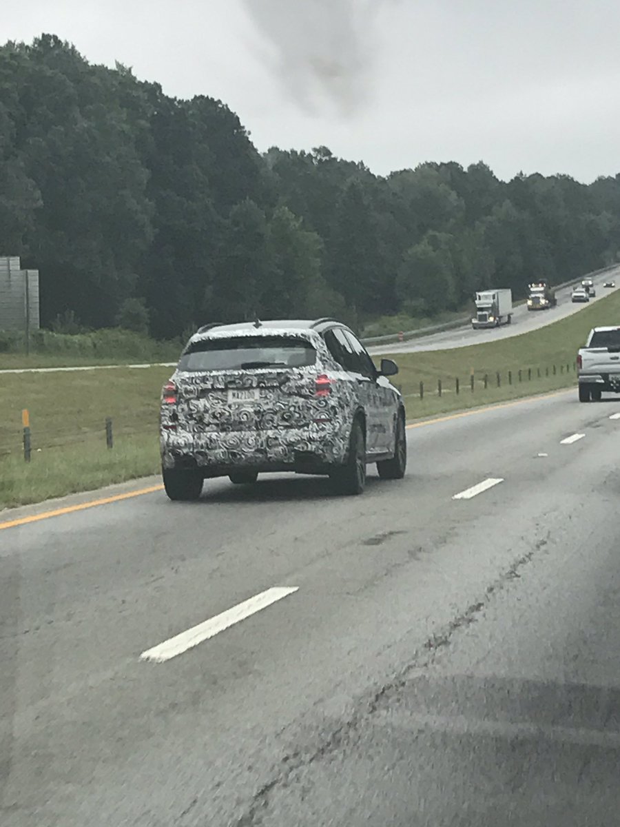 BMW testing a new SUV