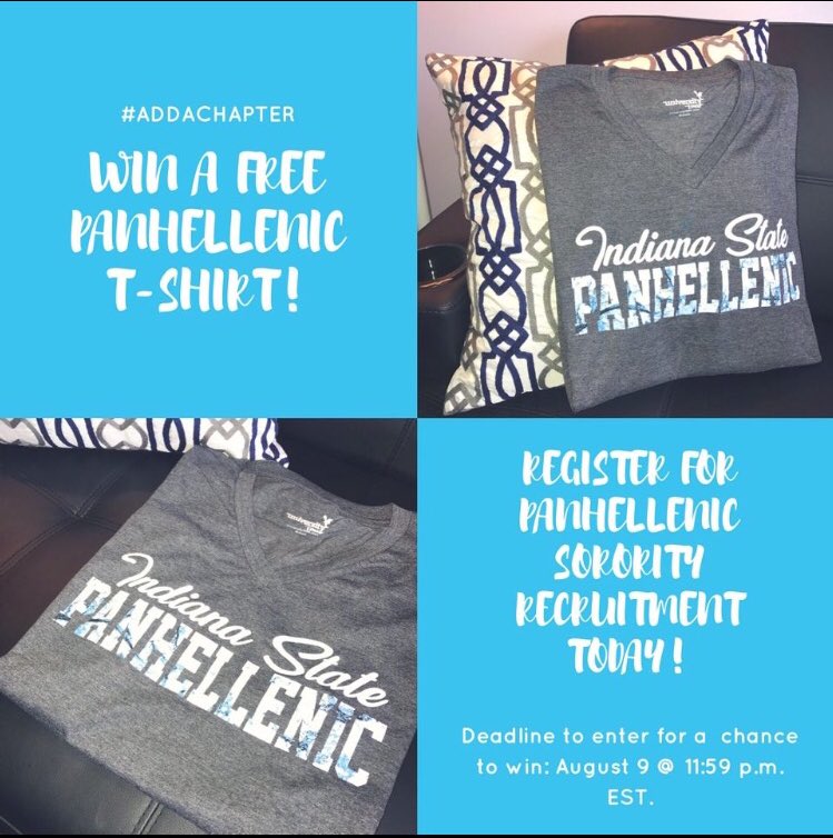 TaylorAtState's tweet image. Keep registering for sorority recruitment! Lucky winner will be chosen tonight! Plus Panhellenic is pretty awesome 😎 link in bio