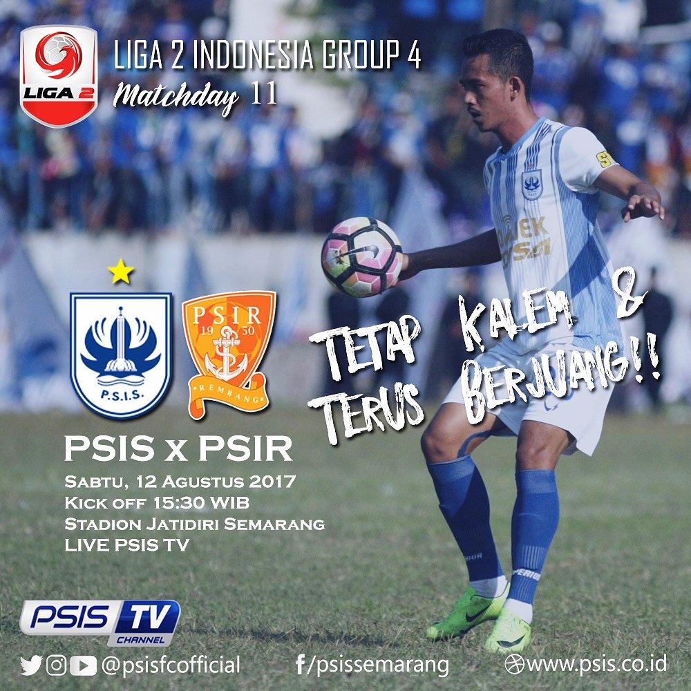 psisfcofficial's tweet image. Matchday 11 Liga 2 Group 4: PSIS Semarang vs PSIR Rembang

Tetap Kalem &amp;amp; Terus Berjuang !!, 3 Poin Wani... 💪💪

#PSIS #PSISTV