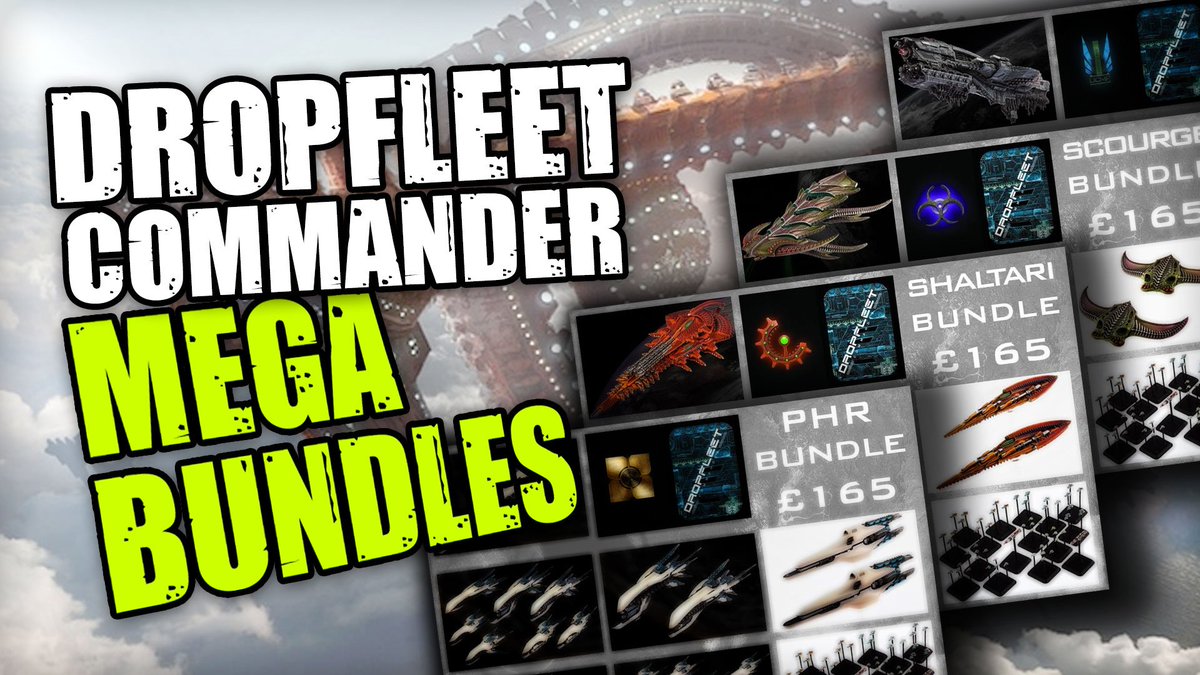 ontabletop's tweet image. Find out about the new Mega Bundles for #Dropfleet by @HawkWargames which are now available ow.ly/j1mw30ehbeX