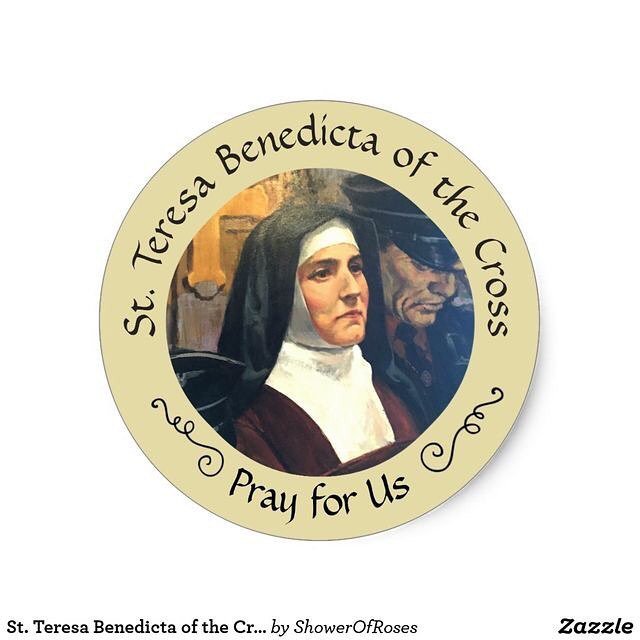 RosesShoppe's tweet photo. Today, we celebrate her sainthood!
St. Teresa Benedicta of the Cross, pray for us ๐ #CatholicStickers https://t.co/YYAsLrrc37 https://t.co/nNDtUnnP7i
