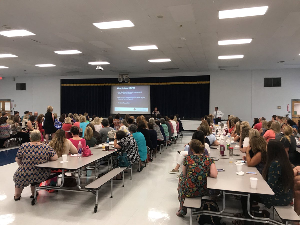 Kendra Walls shares her future story with Southside teachers! #YOUMATTER