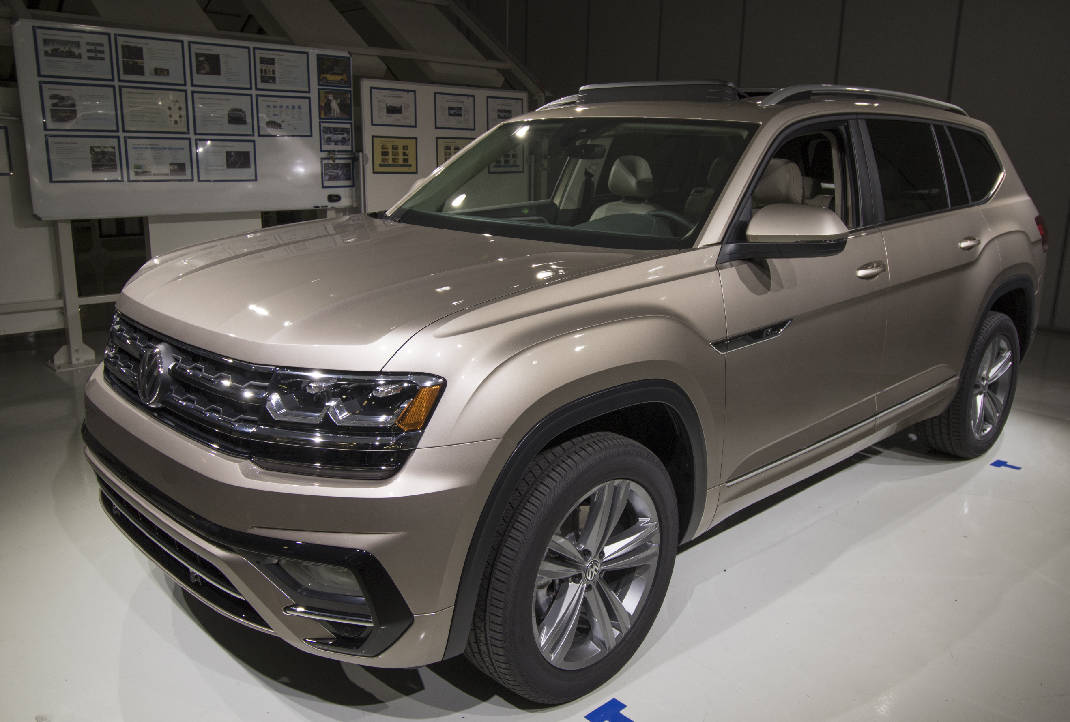Chattanooga-made VW Atlas earned the 2017 Top Safety Pick Award. Congratulations,  <a href="/ChattanoogaVW/">Village Volkswagen</a>! timesfreepress.com/news/breakingn…