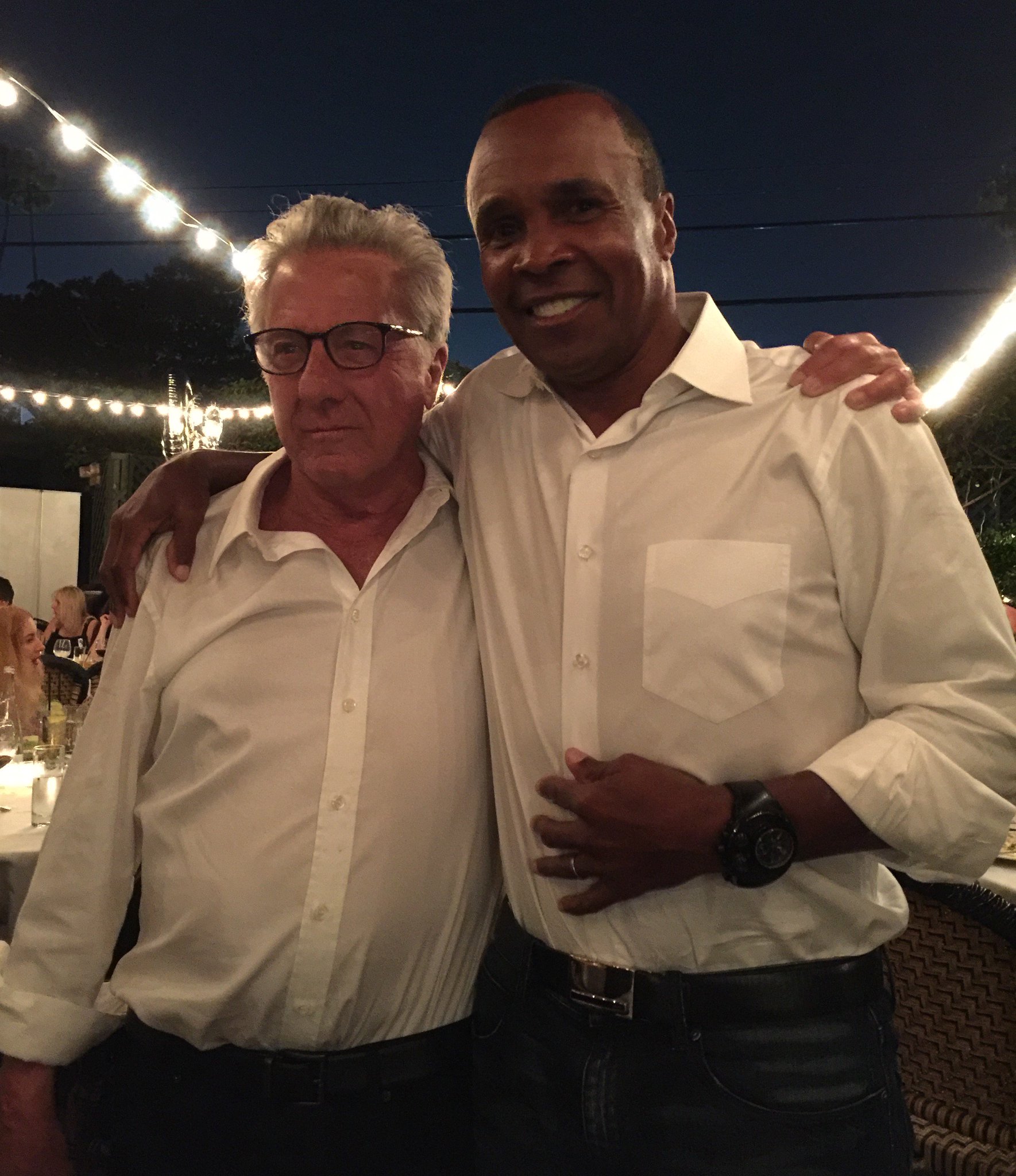 Happy birthday to my man, Dustin Hoffman! It was great celebrating your birthday with you at the Buffalo Club! 