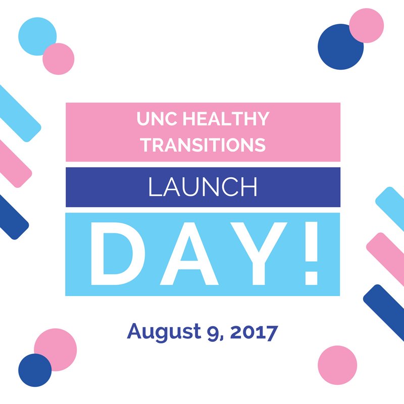 UNCHealthyWoman's tweet photo. Today marks the official launch of UNC Healthy Transitions! Excited to welcome women across the Triangle. @UNCOBGYN https://t.co/Dke96but5I