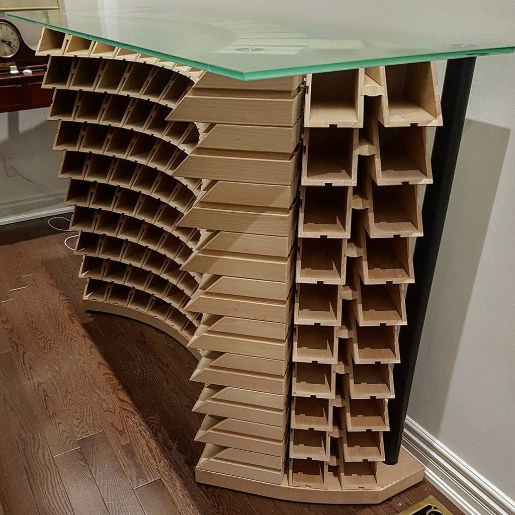 OakvilleCabinet's tweet image. Wine side table delivered to it&apos;s new home. • •

#oakvillecabinetry #winerack #servingtable #winedisplay #wine #be… ift.tt/2vn7l1W