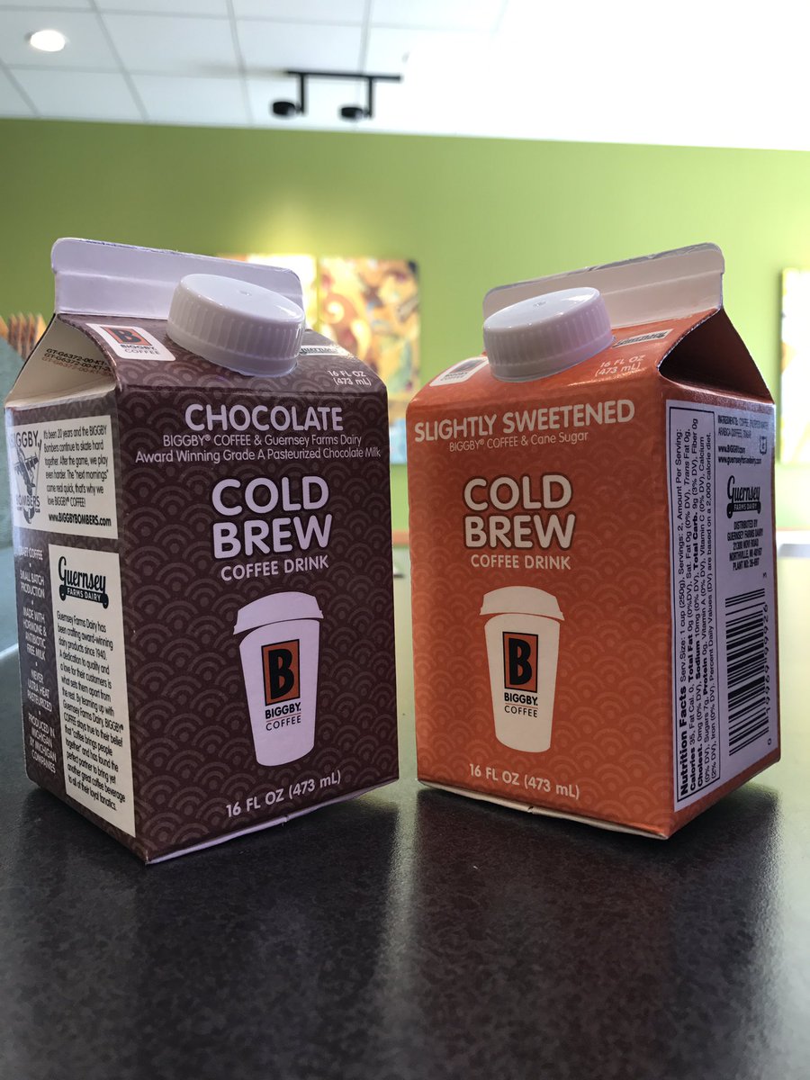 BiggbySoha's tweet photo. Stop in today to get our new Chocolate and Sweetened Cold Brew to go!!!✌️❤️☕️ https://t.co/bXIwUM2UKP