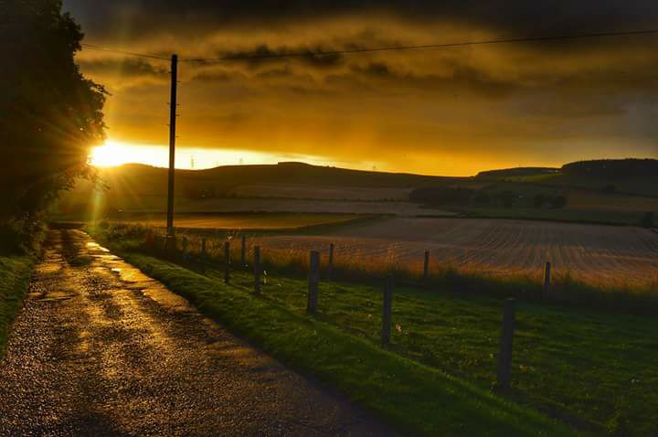 alnwickgazette's tweet photo. VIEW OF #NORTHUMBERLAND: A cracking sunset over #Howtel by Darren Chapman. @NorthEastTweets @NEFollowers https://t.co/SHe90QKPjL