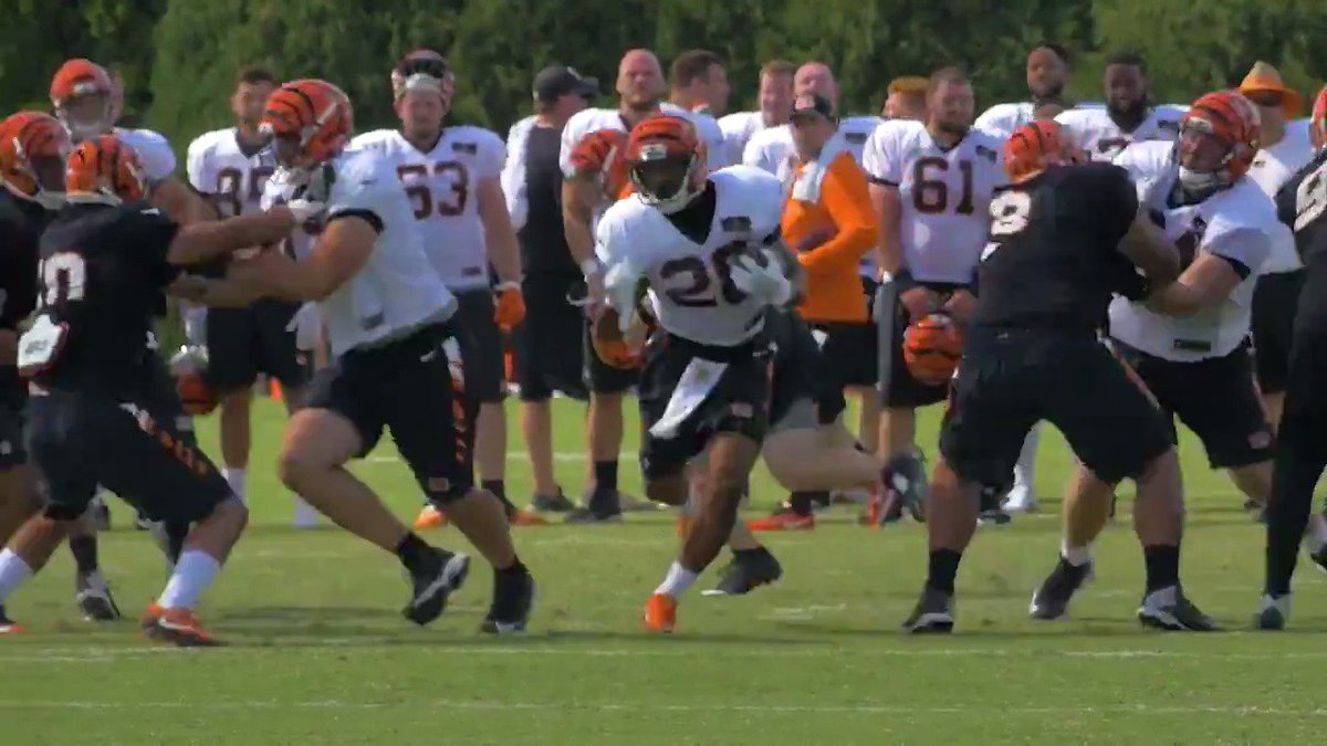 How about some Training Camp highlights to get you through your day? #Bengals50 https://t.co/CRD2yxUBNP
