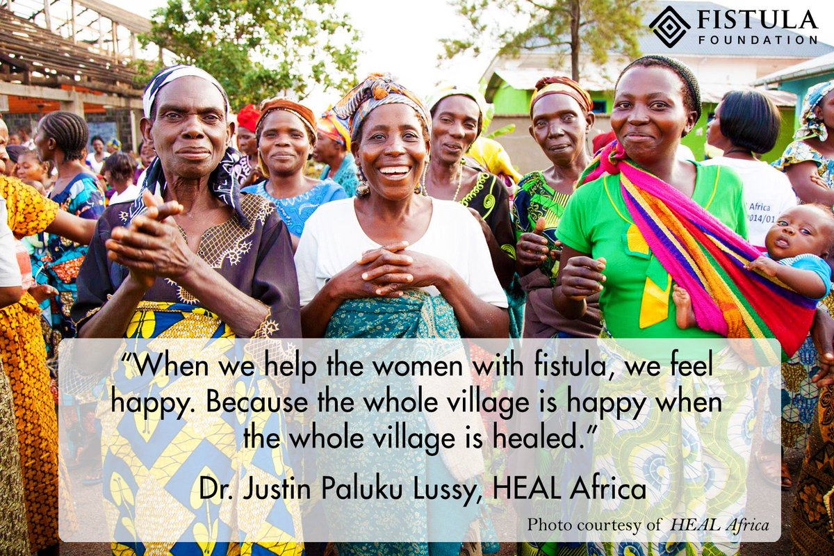 Fistula_Fdtn's tweet photo. #WisdomWednesday: Healing a woman with obstetric #fistula means healing her community. #EndFistula https://t.co/7g07oSejyO