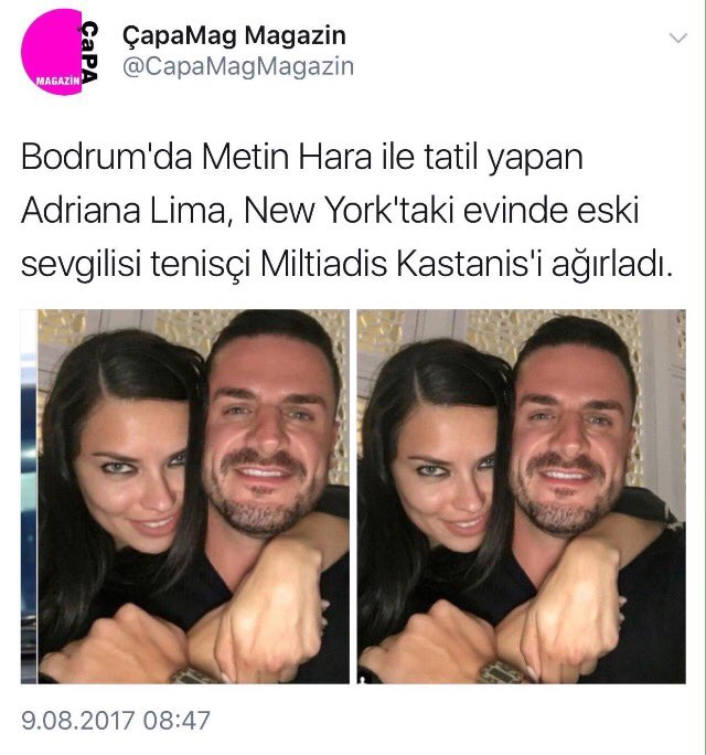 Aslında her şey Metin Hara'nın kafasının içindeymiş. Adriana Lima'da Adana Limanıymış. Helal olsun Burak Aksak.