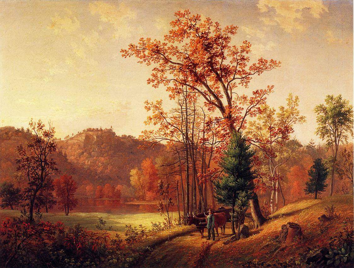 TheNewPainting's tweet photo. 🎨 New England Autumn (also known as Landscape, Autumn), 1848
👨‍🎨 Samuel Lancaster Gerry (1813–1891) was an American artist.

🌍Beauty in Art🎨 https://t.co/sBcNIE9gZX
