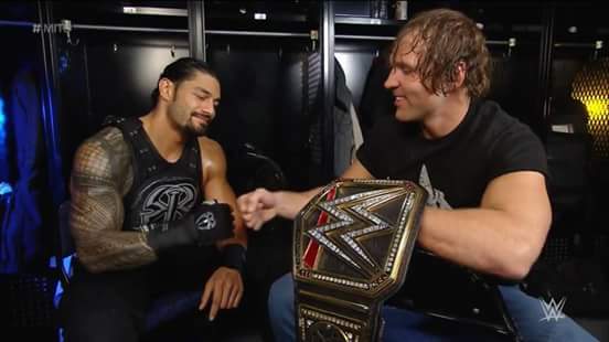 bounds4823's tweet photo. I miss this SO MUCH! #RomanReigns #DeanAmbrose #WWE #bromancegoals https://t.co/w4oBwalggk