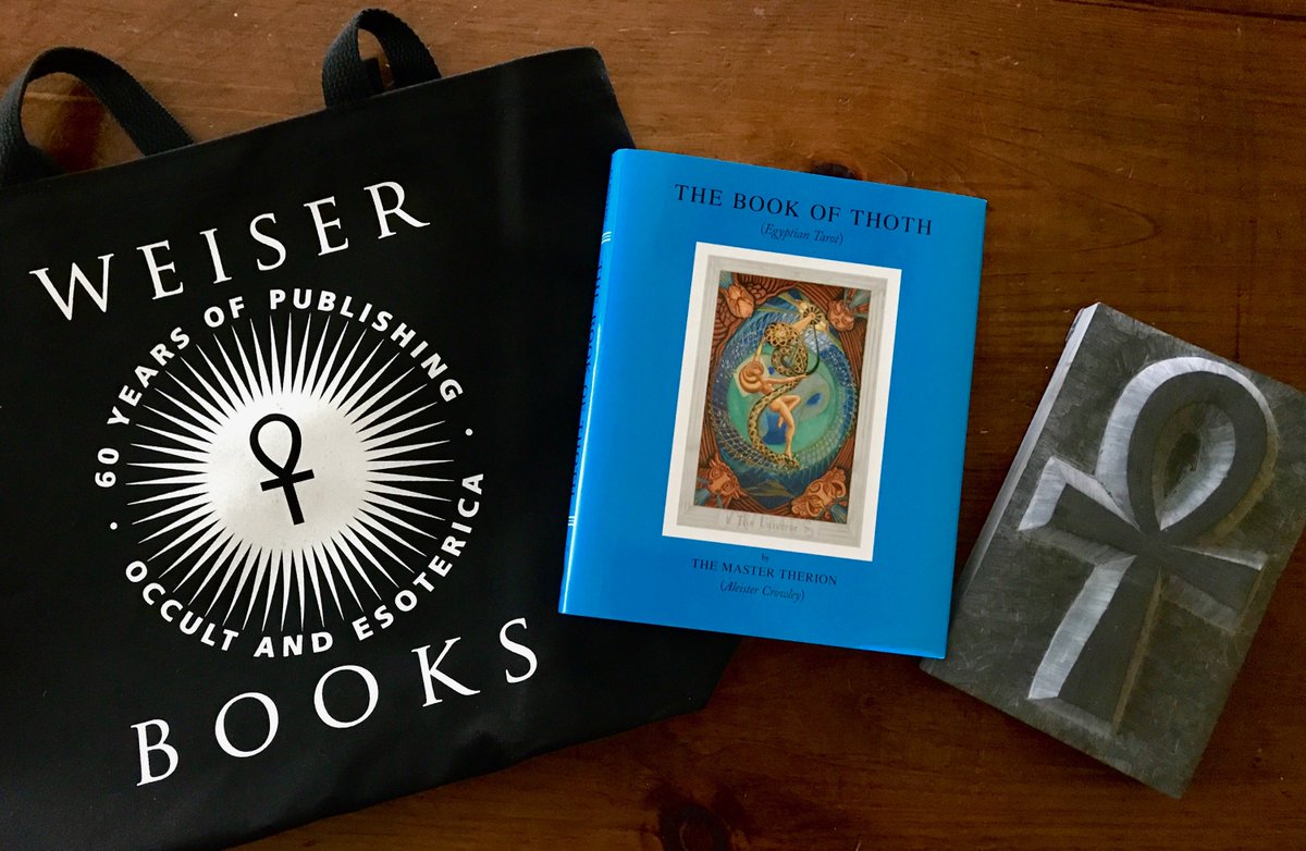 WeiserBooks's tweet photo. Pre-order your collectorโs edition of #TheBookofThoth today from your favorite bookseller. Only 3,000 copies printed. #bookofthoth https://t.co/9DUwTsWQ4x