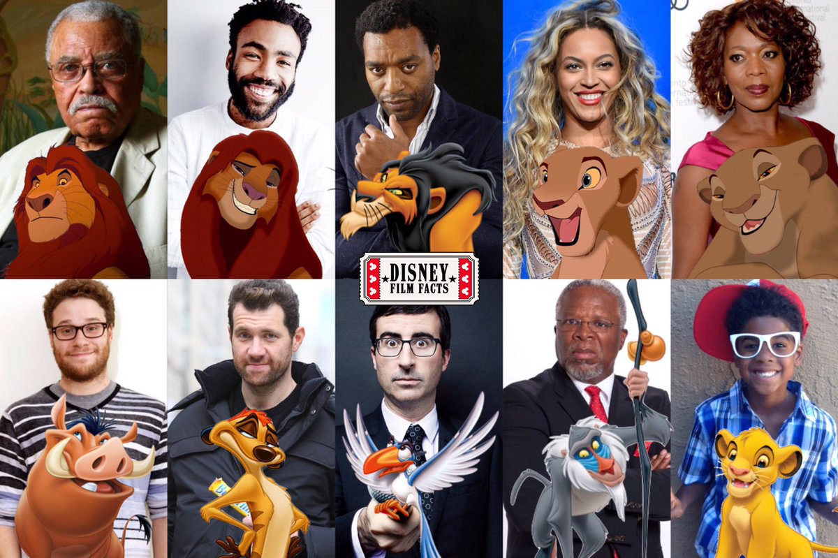 Broek Bijbel moeilijk Popcornography on Twitter: "The cast for Disney's Live-action LION KING  movie so far. 🦁 [Via @disneyfilmfacts] #LionKing #Disney  https://t.co/nGjaUHcmPG" / Twitter