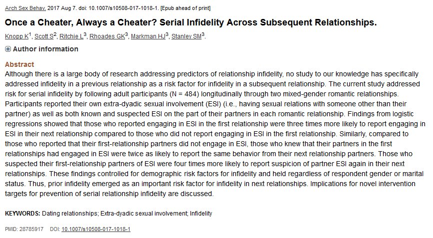Serial Infidelity Serial Infidelity