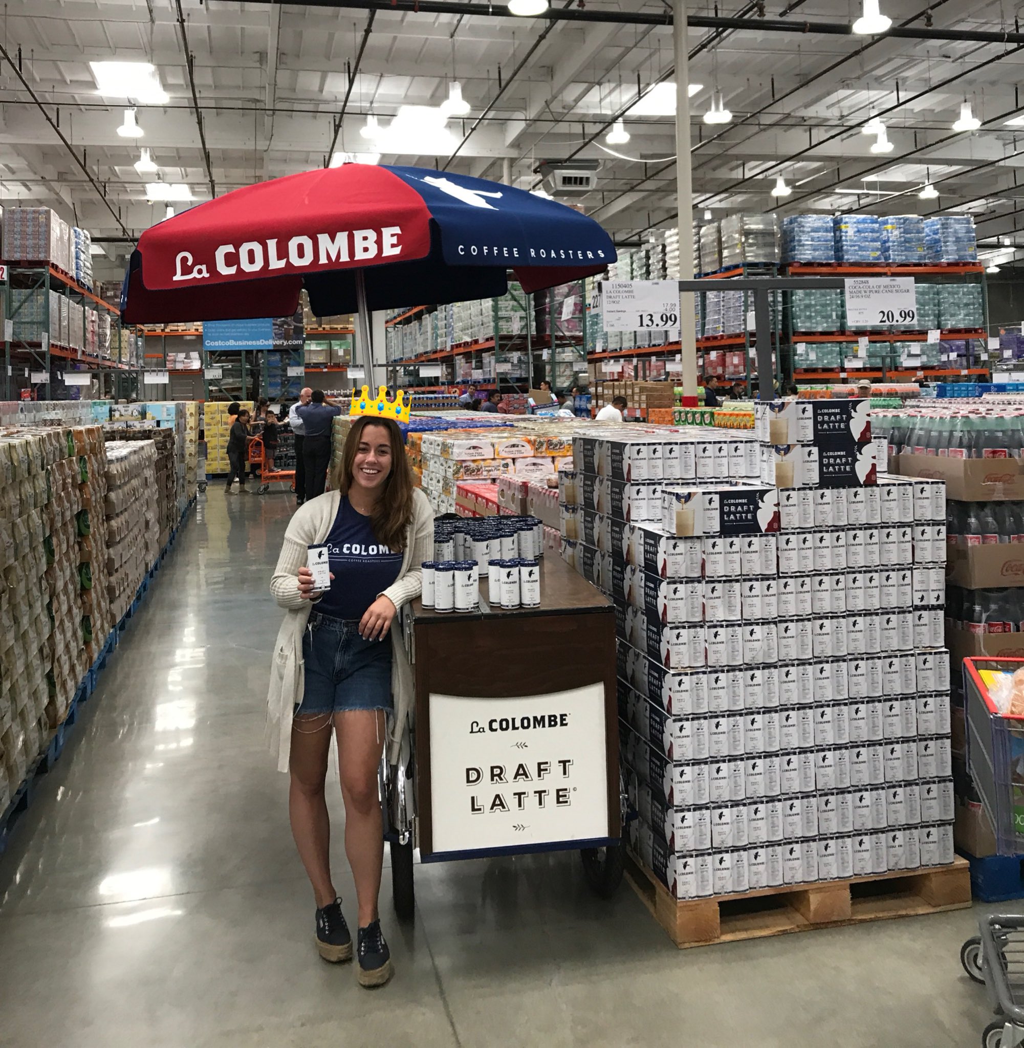 La Colombe Coffee On Twitter Pouring A Little Draftlatte At The Costco Business Center Grand Opening
