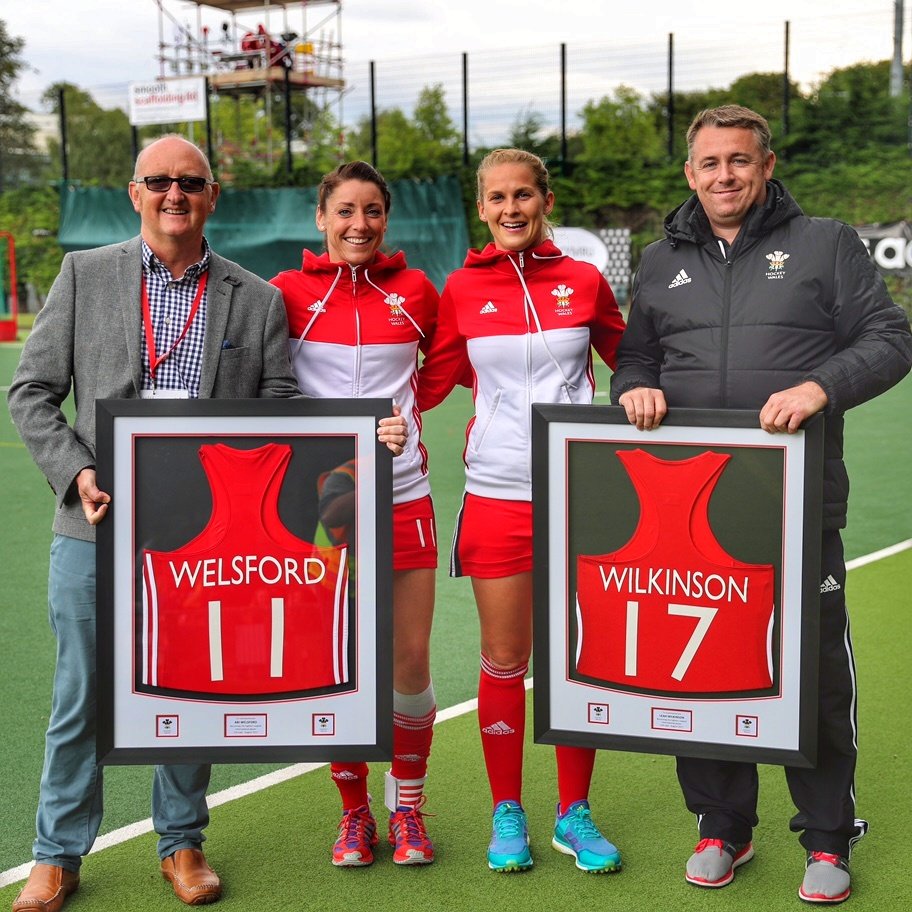 hockeyWrldNws's tweet photo. Congratulations @Leahwilkinson17 &amp; @AW_11_  @HockeyWales all time leading capped players. #139 #MostCapped https://t.co/ZGTJdJsafX