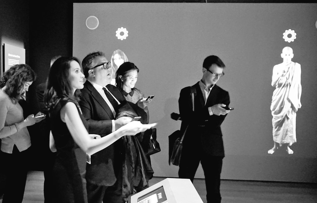 Tom Watson MP visits our ASD51 Amaravati display