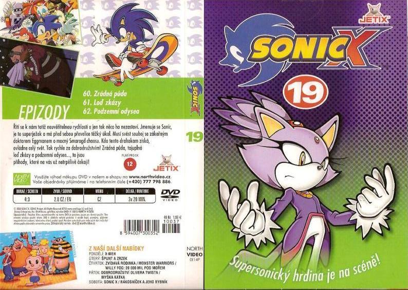 Patmac Today I Learned That There S A Czech Dvd Set Of Sonic X And Blaze Is Featured On Two Of The Dvd Covers Despite Never Appearing In The Show T Co Xomtdbbisf