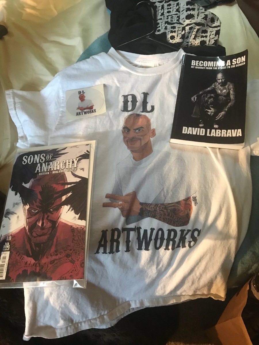 myReligionvn's tweet photo. It's a @davidlabrava thing 😎 #DAVIDLABRAVA #DLARTWORKS #BECOMINGASON #STREETLEVEL #SOACOMICS #SONSOFANARCHY #SOAFX #HAPPYLOWMAN https://t.co/I8FrP8LHFo
